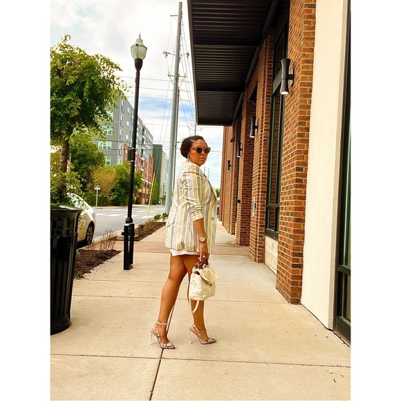 Vintage Linen Jacket - Picture 3 of 4